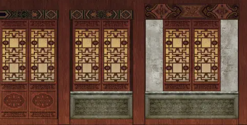 东坑镇隔扇槛窗的基本构造和饰件