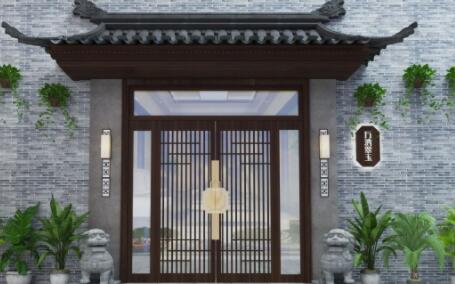 东坑镇您是否了解不同形式的中式门头设计要点？